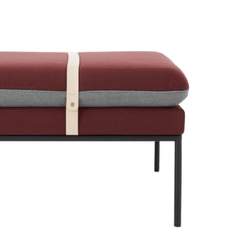 Turn dagseng - Tekstil fiord by kvadrat dark blue, sort stativ - Ferm Living