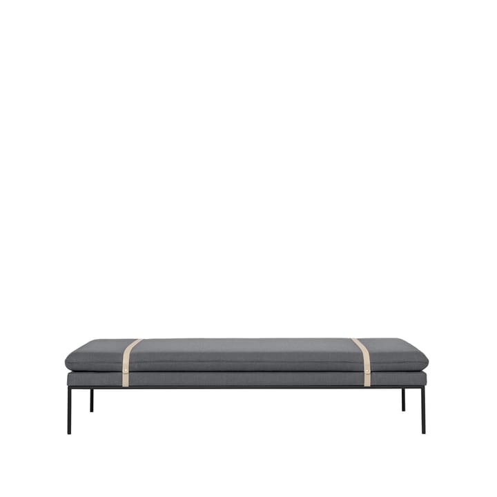 Turn dagseng - Tekstil fiord by kvadrat light grey, sort stativ - Ferm Living