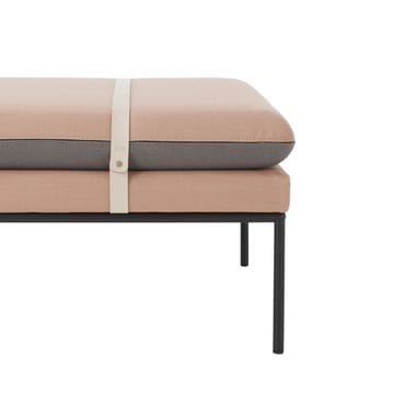 Turn dagseng - Tekstil fiord by kvadrat light grey, sort stativ - Ferm Living