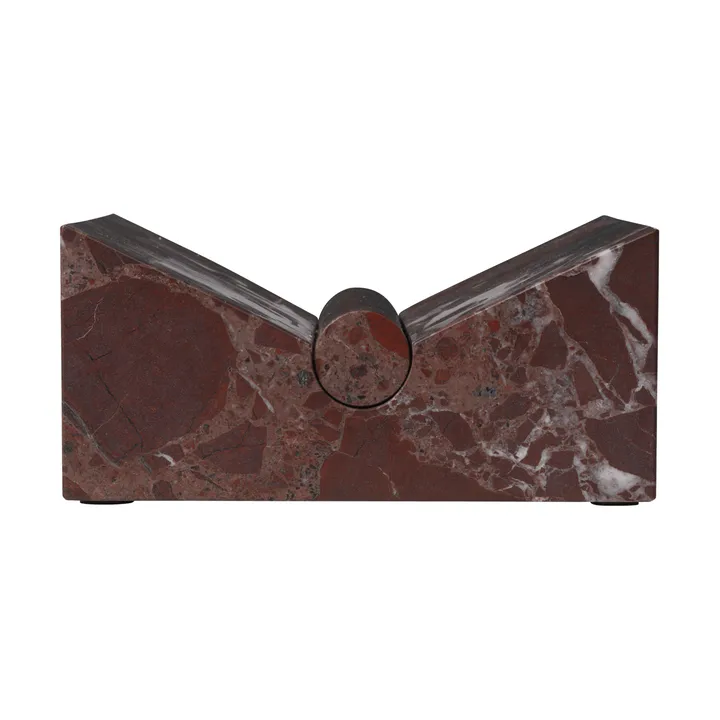 Tvara bokstativ - Rosso levanto, 22x22 cm - Ferm Living