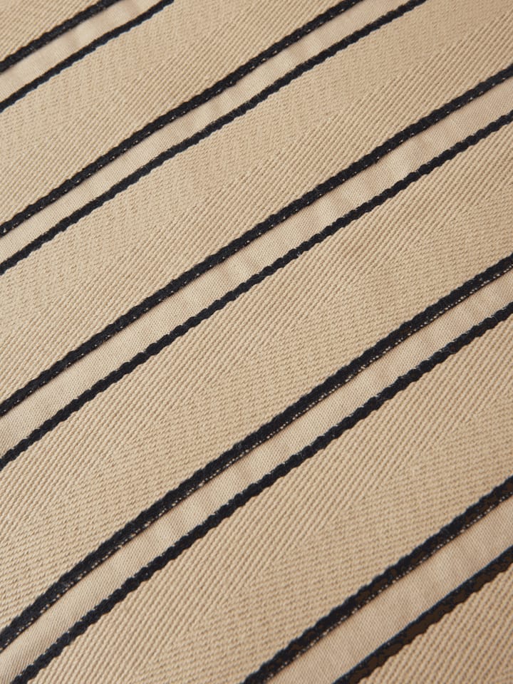 Twill bolster sylinderpute, Cashmere-black Ferm Living