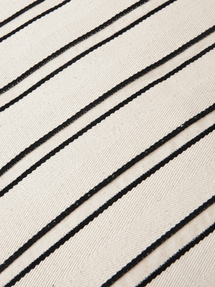 Twill putetrekk 40x60 cm, Off-white-black Ferm Living