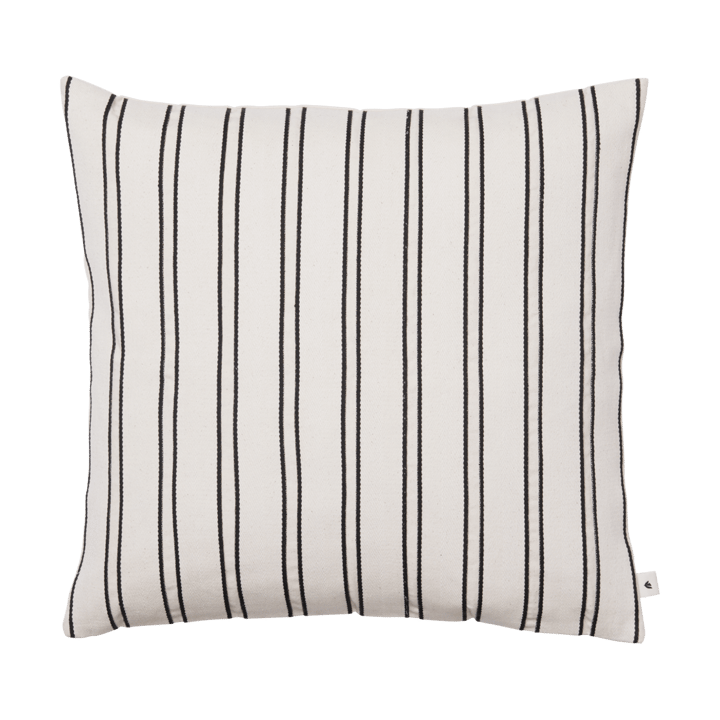 Twill putetrekk 50x50 cm - Off-white-black - Ferm Living