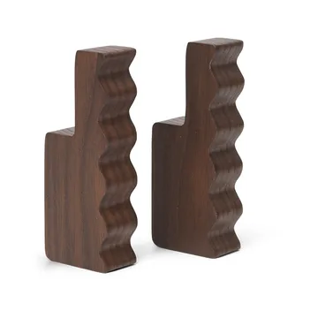 Unda krok 2-pakning - Dark Brown
​ - Ferm Living