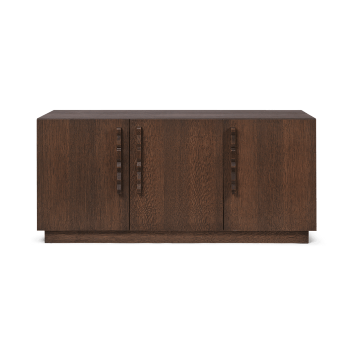 Unda sidebord 146 x 68 x 50 cm - Dark Stained Oak - Ferm Living
