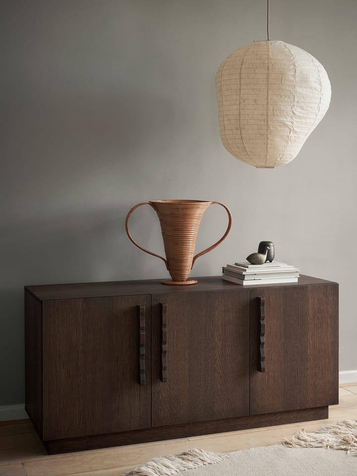 Unda sidebord 146 x 68 x 50 cm, Dark Stained Oak Ferm Living