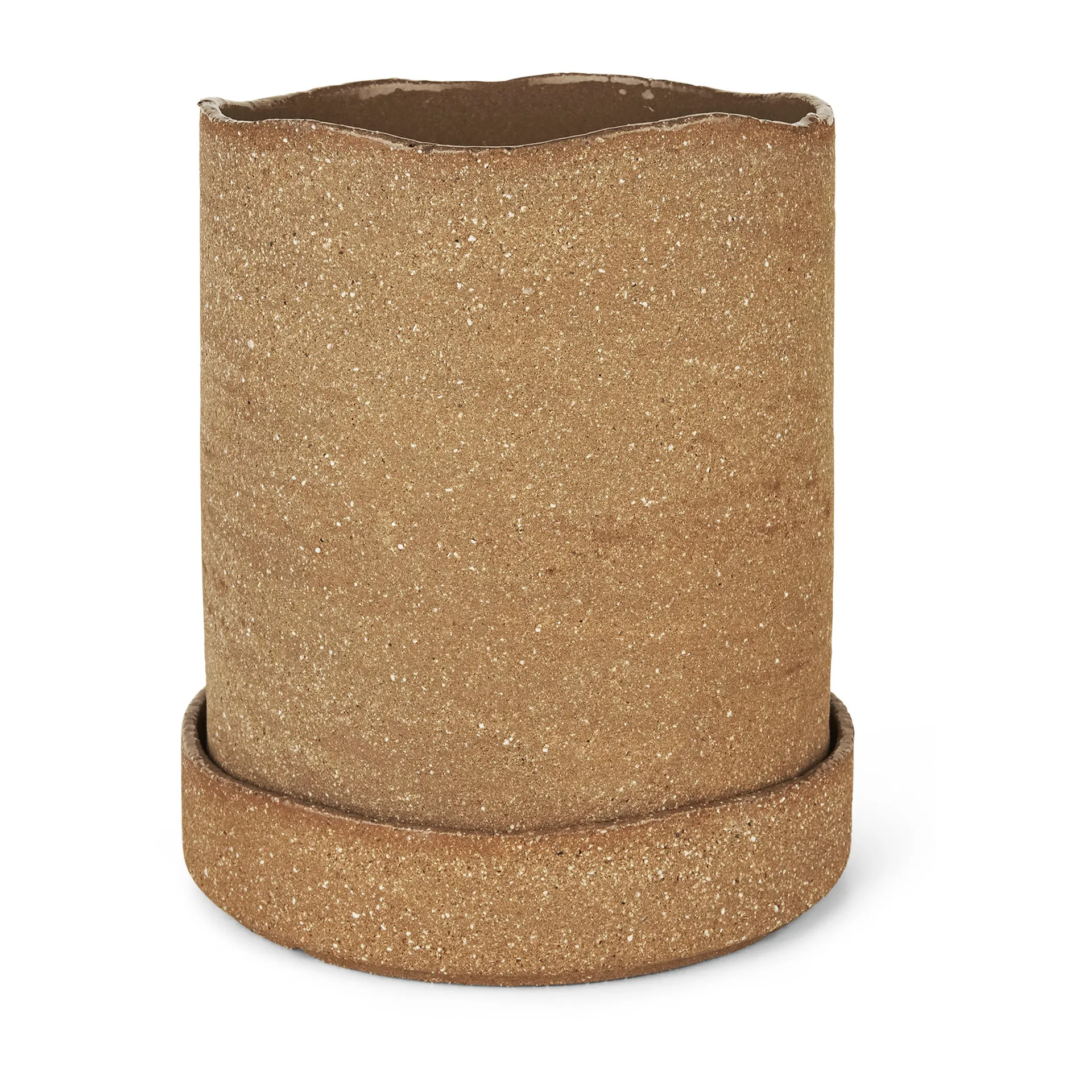 Uneru krukke Ø 16 cm, Brown  Ferm Living