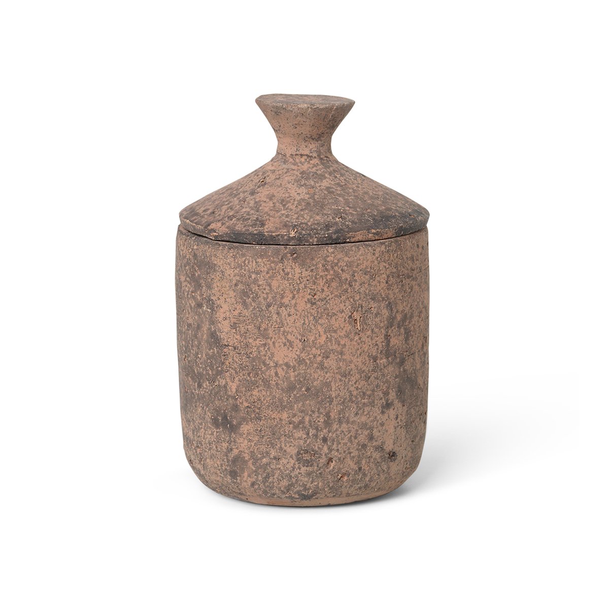 Ferm Living Ura duftlys Fig Scent | Skandinavisk Design | Duftlys & Duftpinner | Brun
