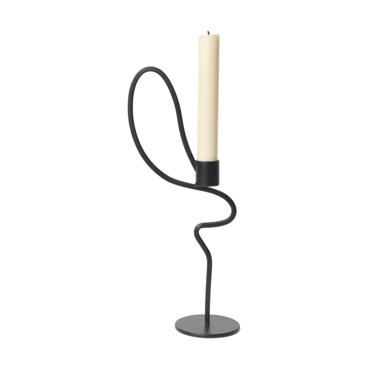 Valse lysestake high - Black - ferm LIVING