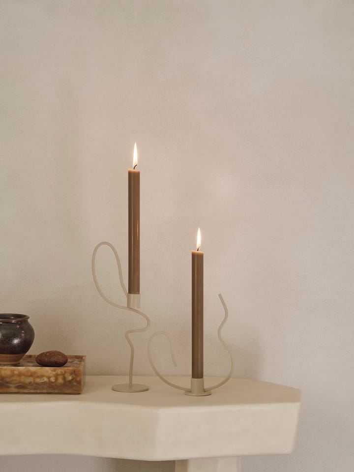 Valse lysestake low, Cashmere Ferm Living