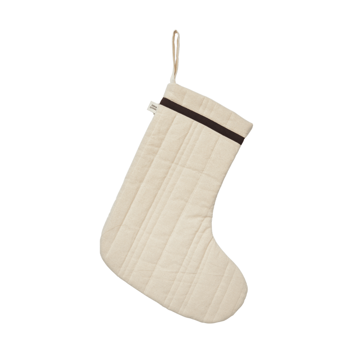 Vari quiltet julestrømpe - Cotton-natural - Ferm Living