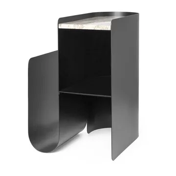 Vault sidebord 40,2 x 33,4 x 50 cm - Black - Ferm Living
