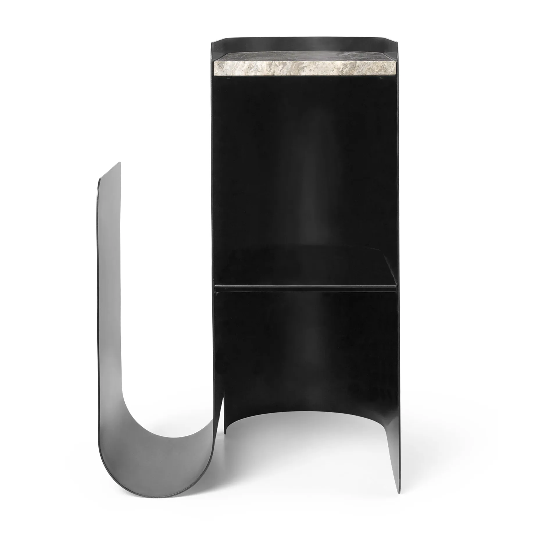 Vault sidebord 40,2 x 33,4 x 50 cm, Black Ferm Living