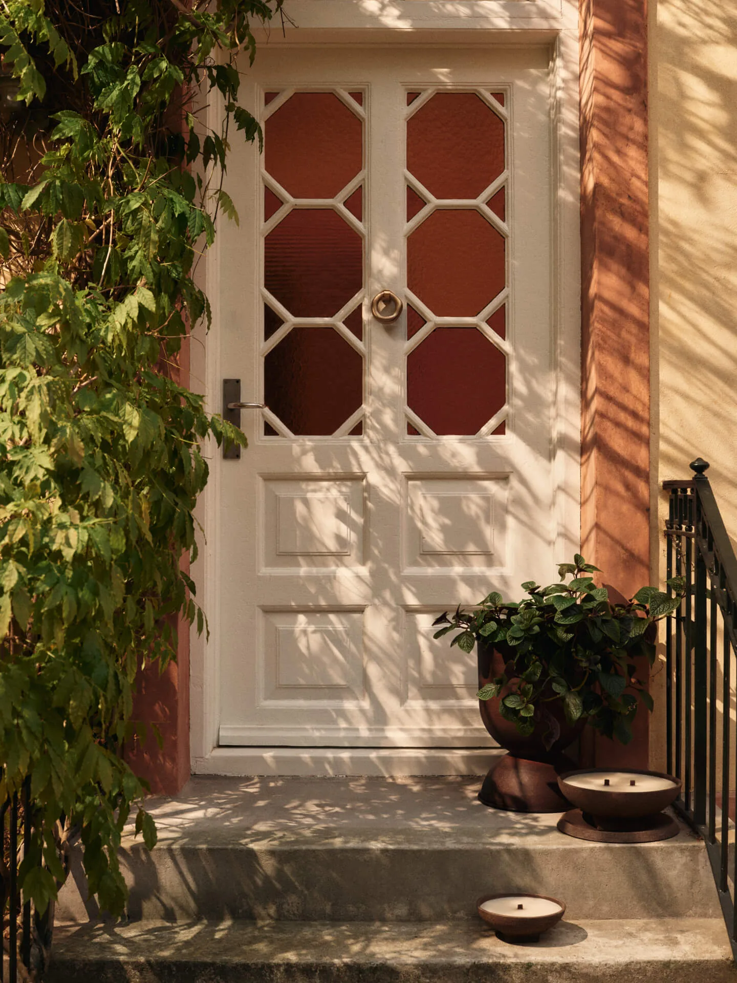 Vei utendørslys, Brown, Ø30x12,5 cm Ferm Living