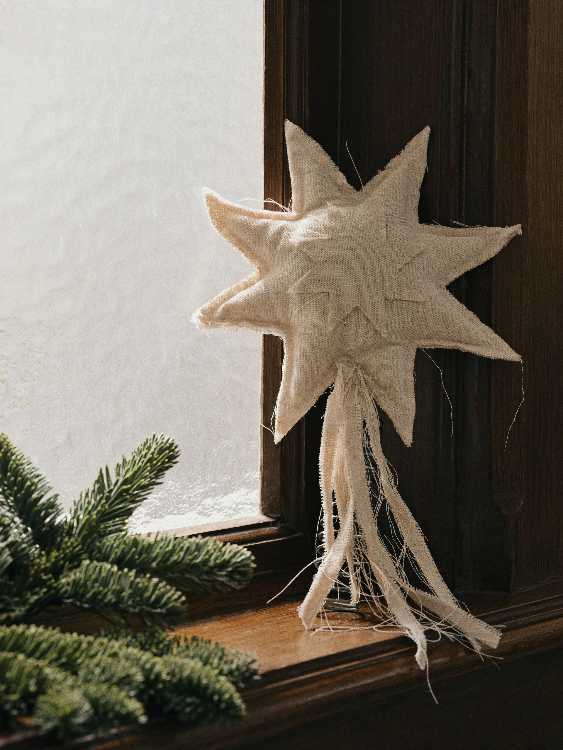 Vela Star Treetopper toppstjerne, Naturlig Ferm Living