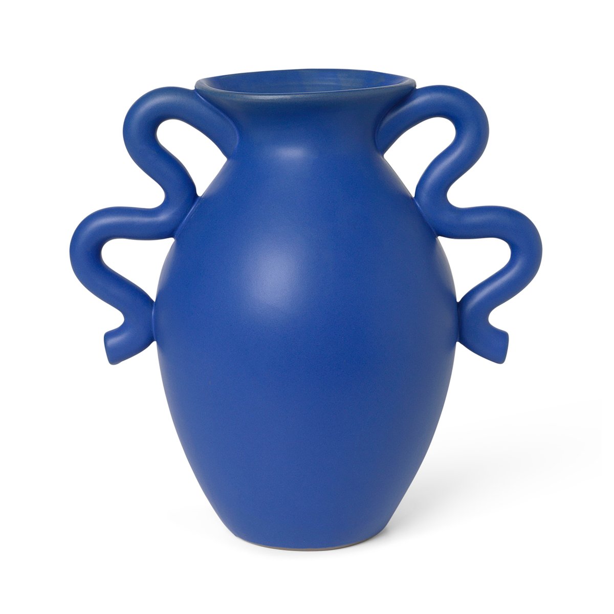 Bilde av Ferm Living Verso vase 27 cm Bright Blue