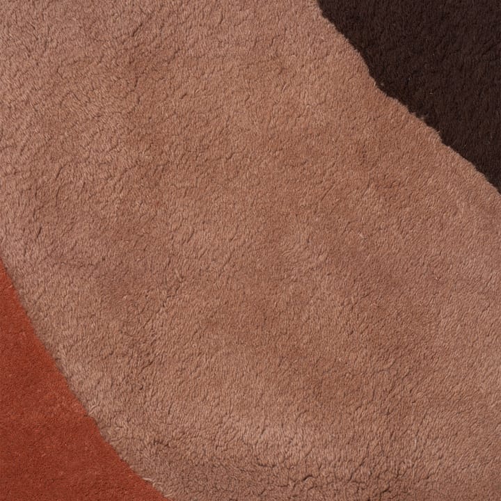 View gulvteppe 140x180 cm, Rød-brun Ferm Living