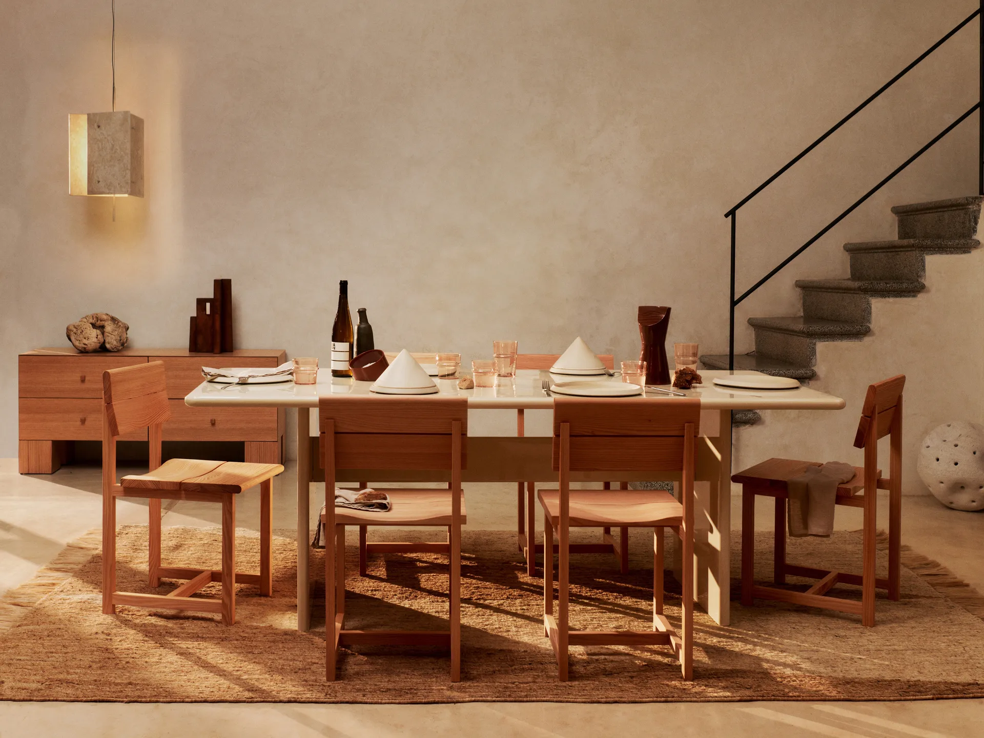Visit dining chair stol, Douglas gran Ferm Living
