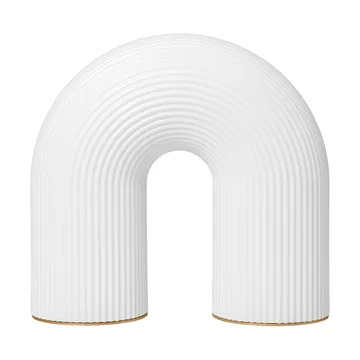 Vuelta outdoor portable bordlampe - White, 25 cm - Ferm Living