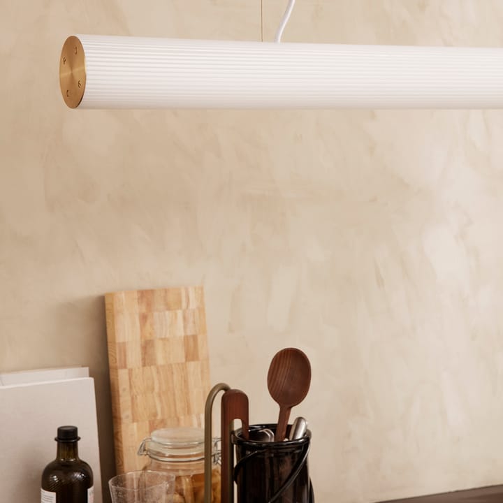 Vuelta pendel 100 cm, Hvit-messing Ferm Living