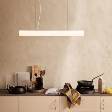 Vuelta pendel 100 cm - Hvit-messing - Ferm Living