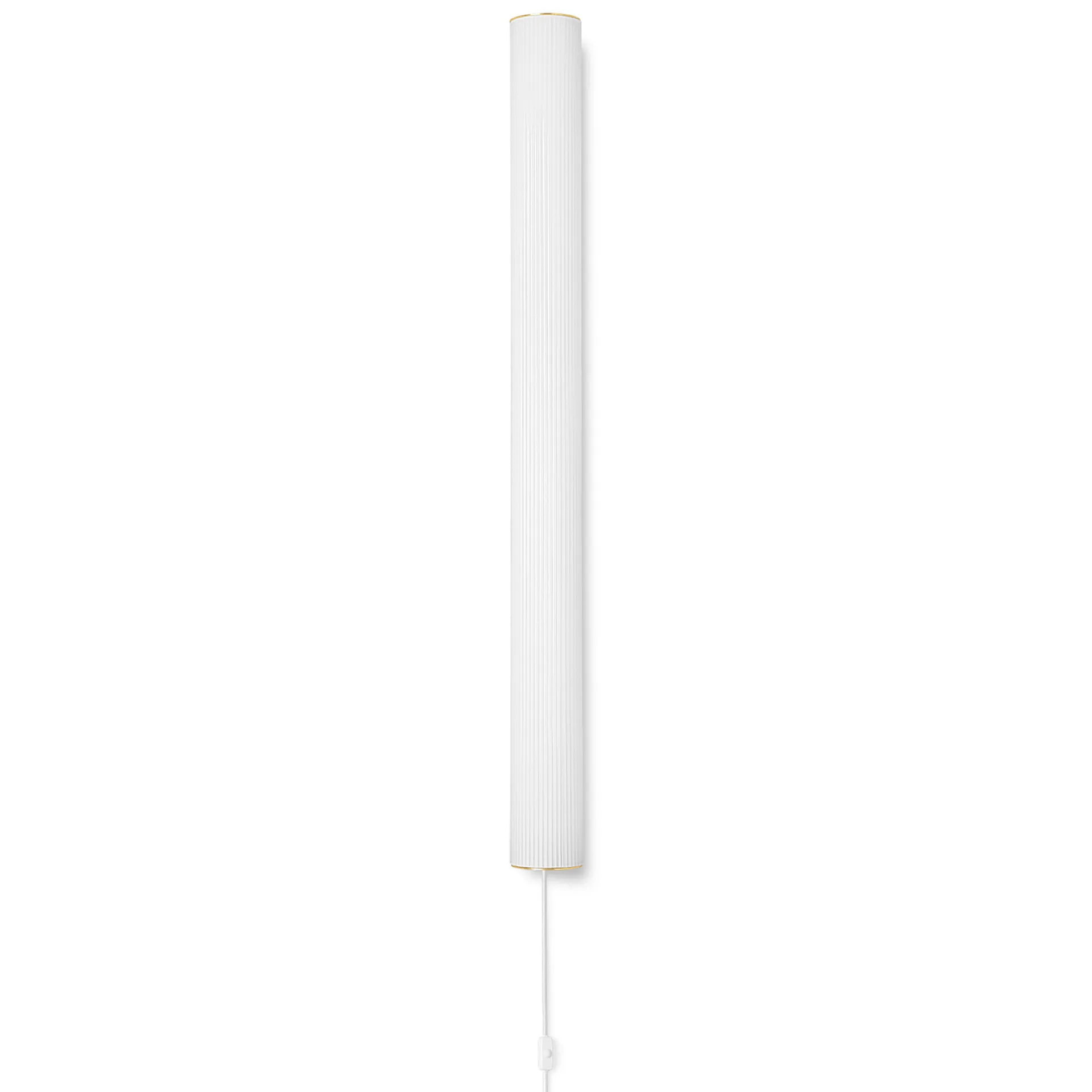 Vuelta vegglampe 100 cm, Hvit-messing Ferm Living