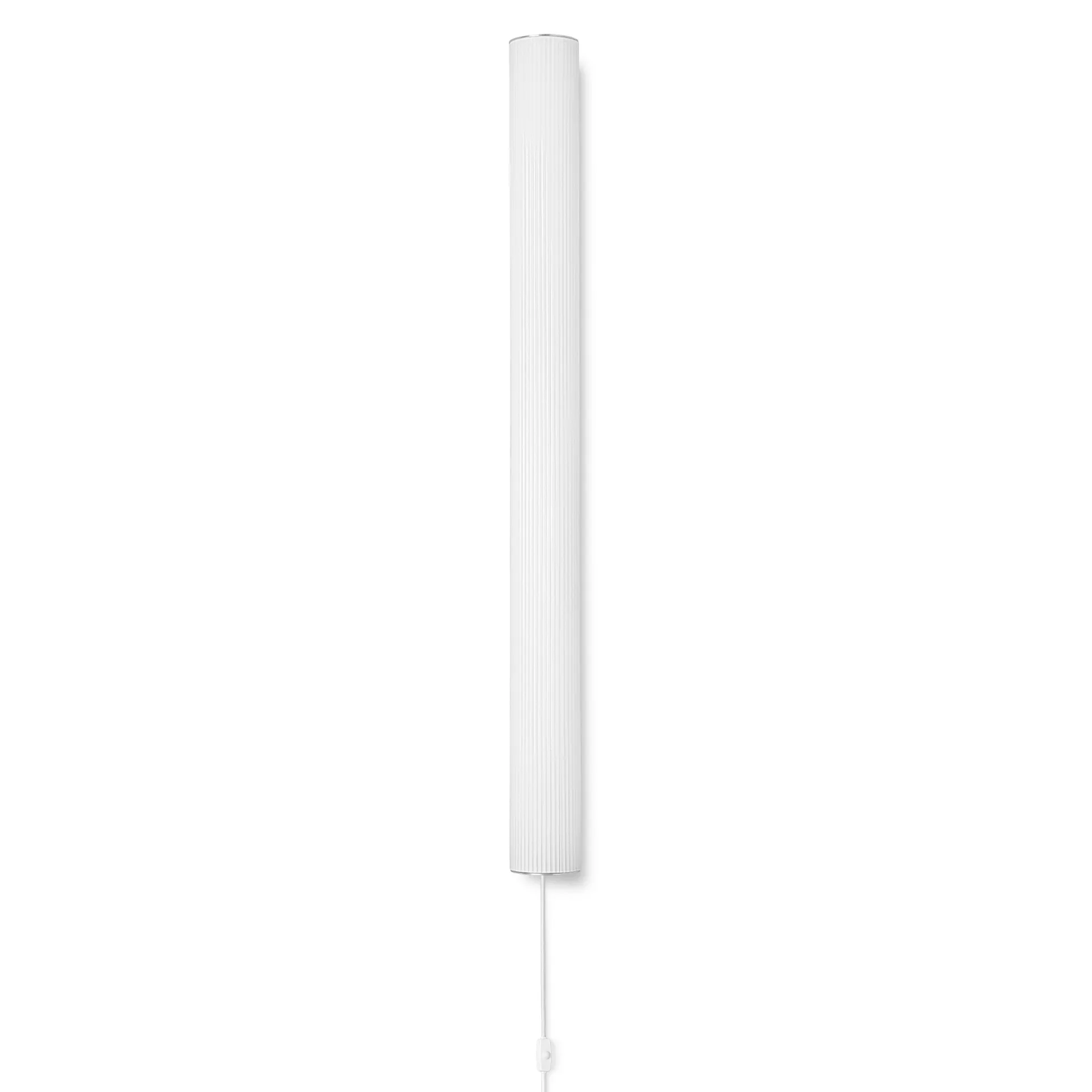 Vuelta vegglampe 100 cm, Hvit-rustfritt stål Ferm Living