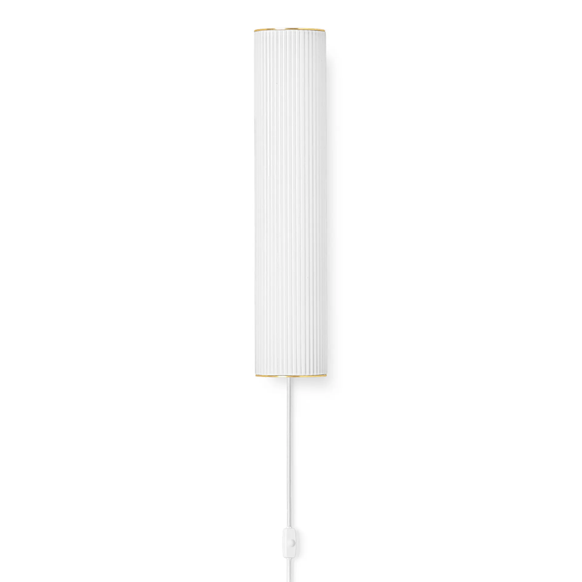 Vuelta vegglampe 40 cm, Hvit-messing Ferm Living
