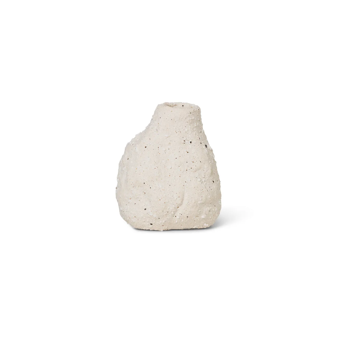 Vulca vase mini, Off white stone Ferm Living
