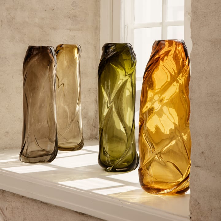 Water Swirl vase, Light yellow Ferm Living