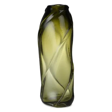Water Swirl vase - Moss green - Ferm Living