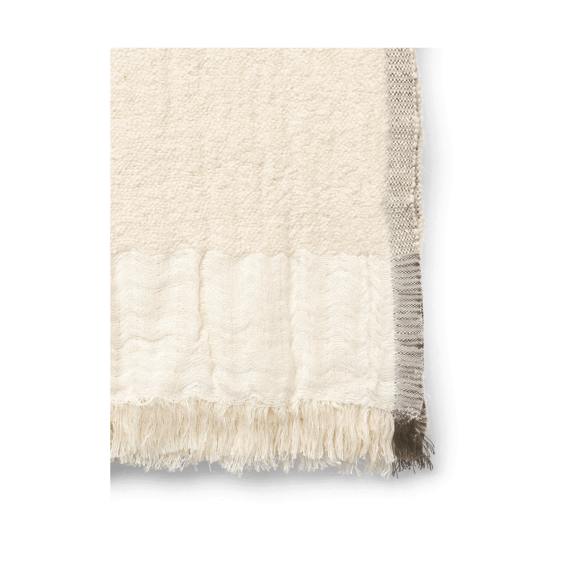 Weaver pledd 120 x 170 cm, Offwhite Ferm Living