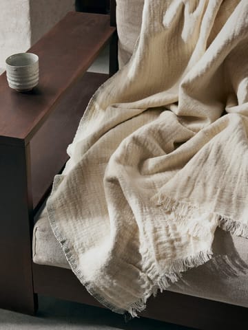Weaver pledd 120 x 170 cm - Offwhite - Ferm Living