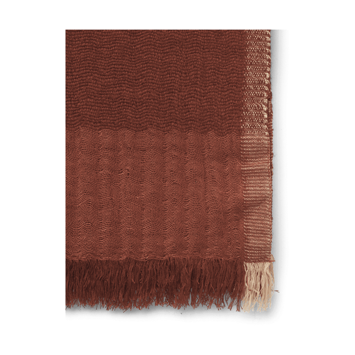 Weaver pledd 120 x 170 cm, Red Brown Ferm Living