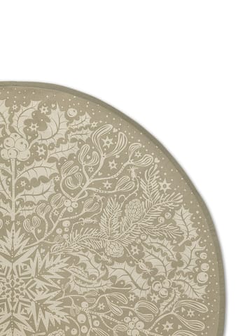 Winter Forrest Tree juletreteppe - sage - Ferm Living