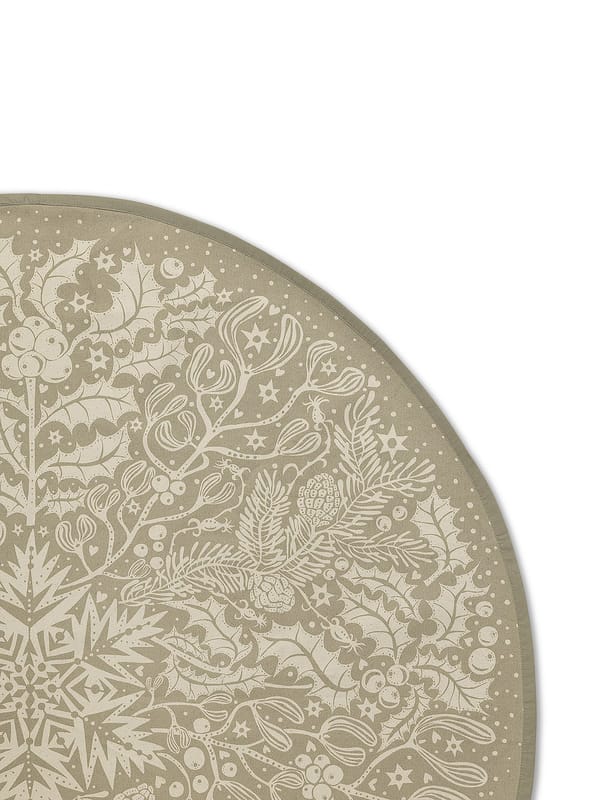 Winter Forrest Tree juletreteppe, sage Ferm Living