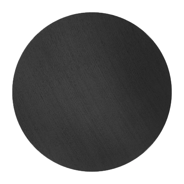 Wire basket top sortbeiset eik, Large Ø 60 cm Ferm Living