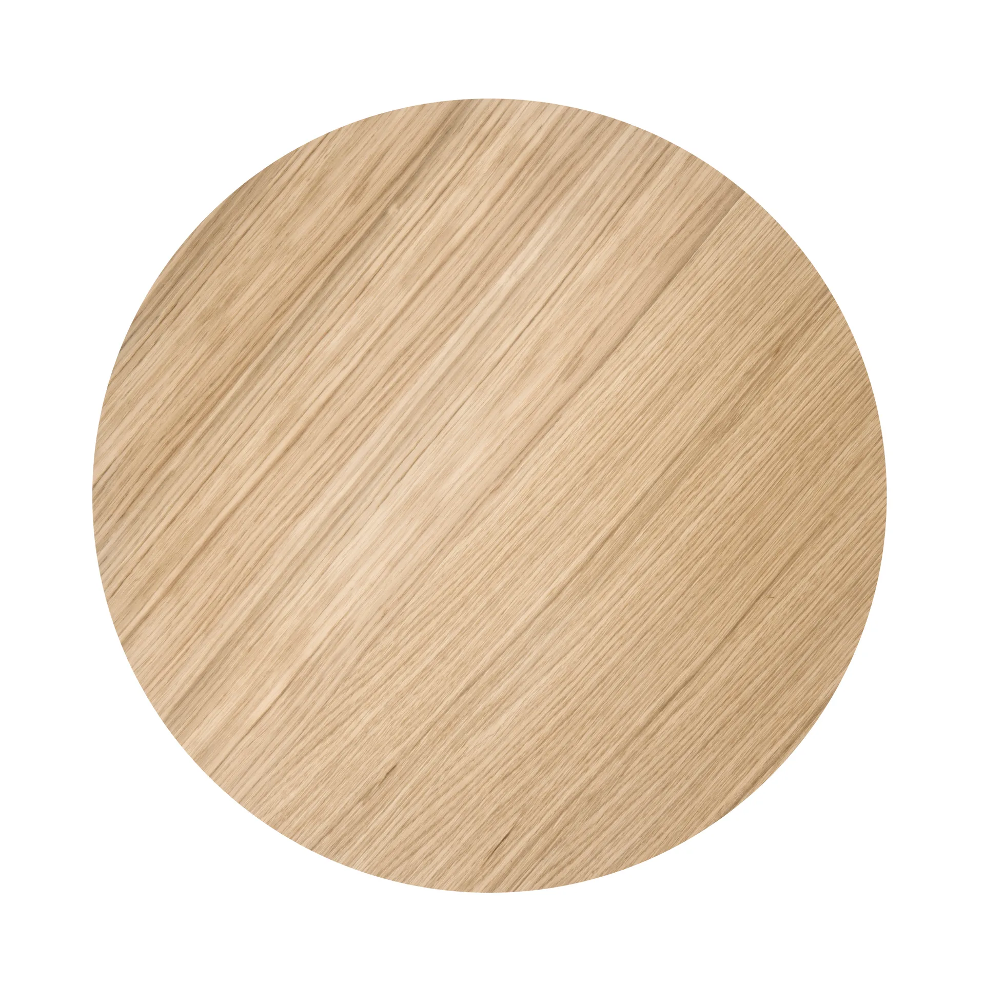 Wire basket topp oljet eik, Medium Diameter 50 cm Ferm Living