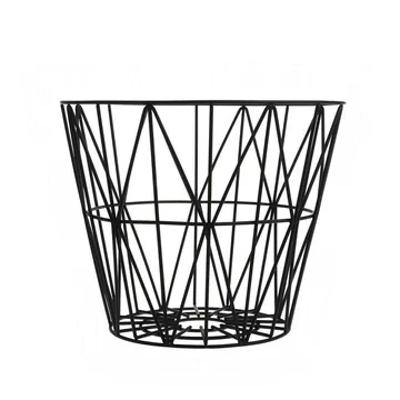 Wire kurv svart - small - Ferm Living