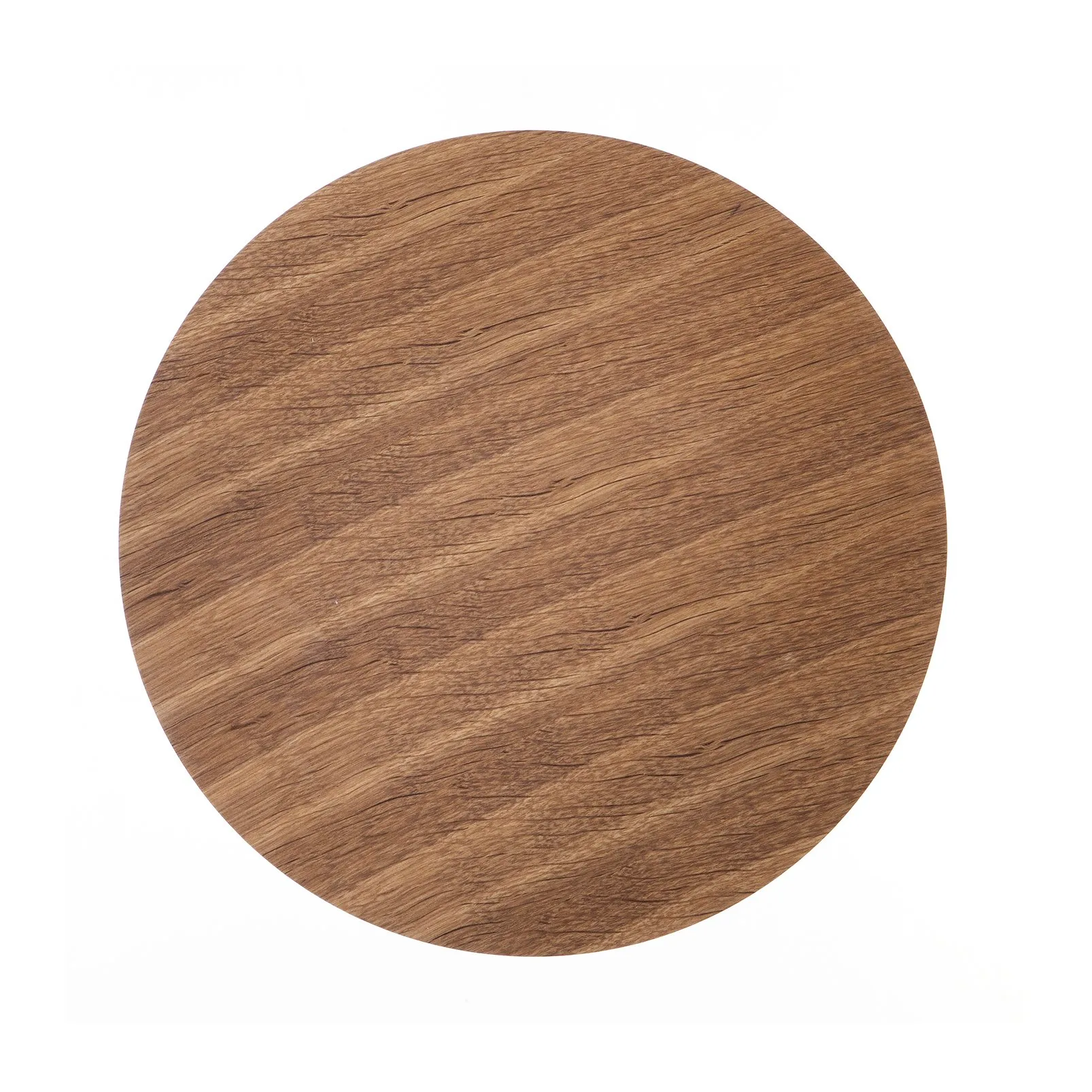 Wire kurv topplate smoked oak, small Ø 40 cm Ferm Living