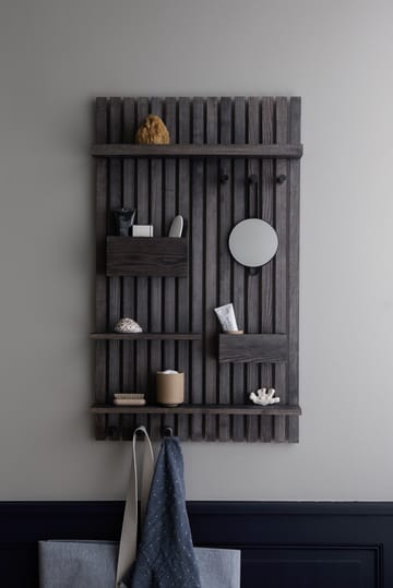 Wooden multi shelf hylle - Mørkbeiset ask  - Ferm Living