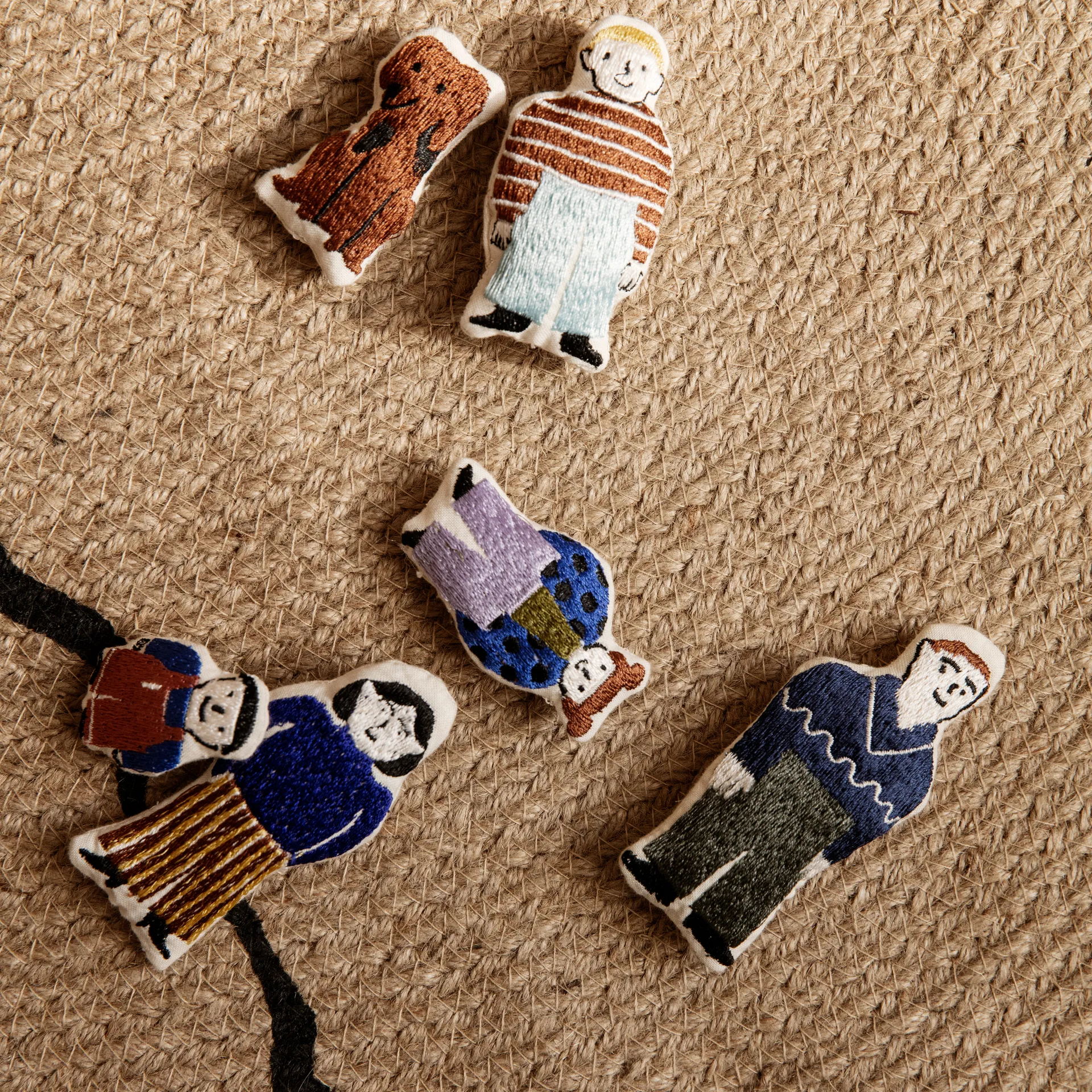 World juteteppe small, Beige Ferm Living