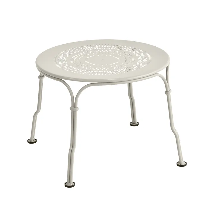 1900 bord lavt - Clay grey (grå) - Fermob