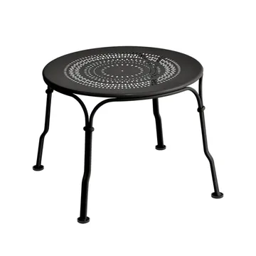 1900 bord lavt - Liquorice (svart) - Fermob