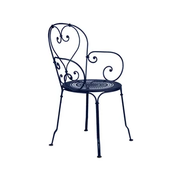 1900 stol med armlener - Deep blue - Fermob
