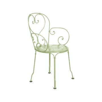 1900 stol med armlener - Willow green (grønn) - Fermob