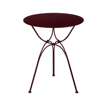 Airloop bord, Ø60 cm - Black cherry - Fermob