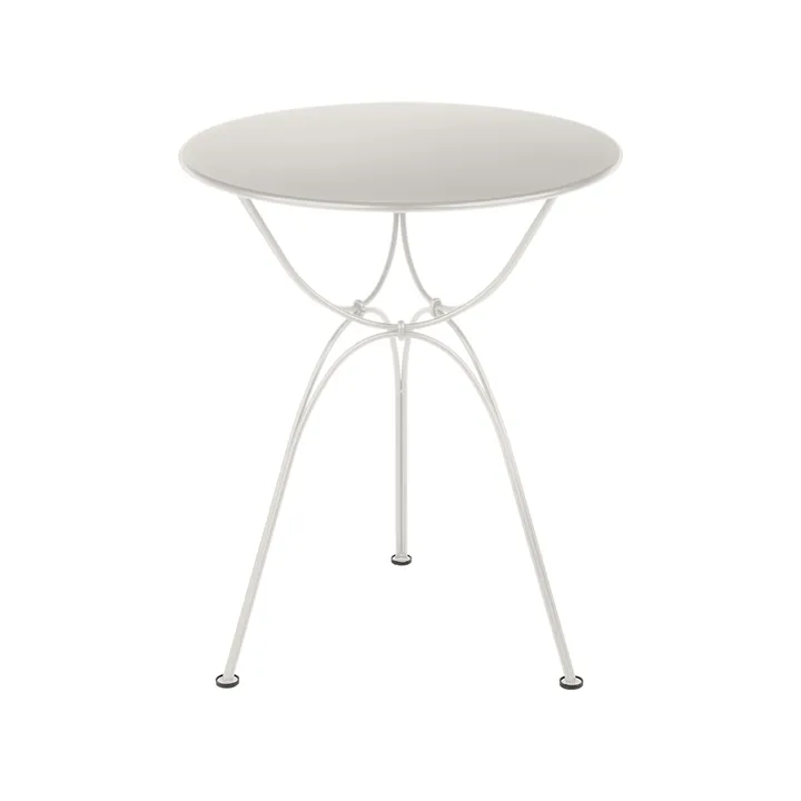 Airloop bord, Ø60 cm - Clay grey - Fermob