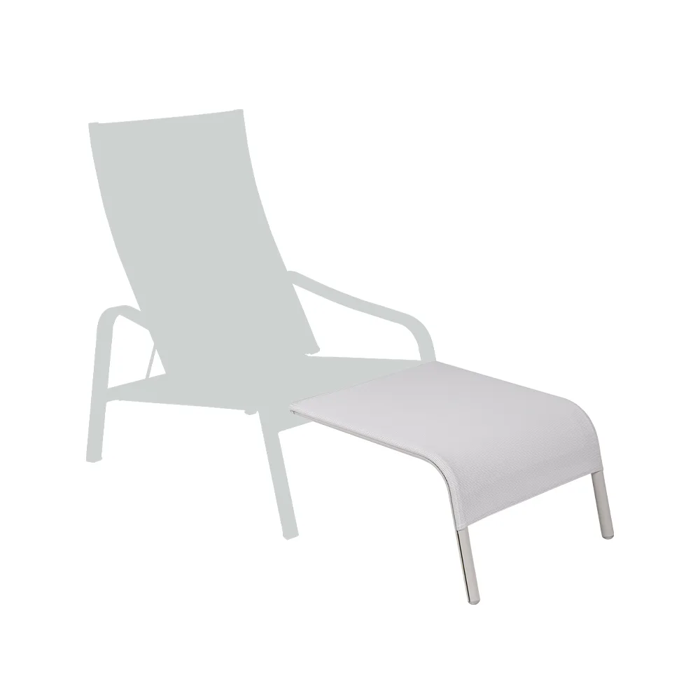 Alize fotskammel, Clay grey (grå) Fermob