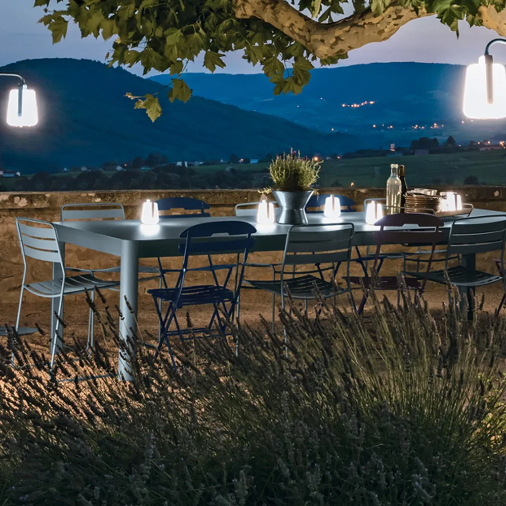 Balad bordlampe LED 3-pakk, Red ochre (rød)-mini Fermob